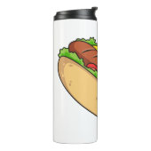 Afbeelding van hotdog cartoon thermosbeker (Gedraaid links)