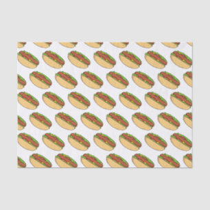 Afbeelding van hotdog cartoon tissuepapier