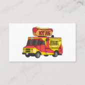 Afbeelding van hotdog-cartoon visitekaartje (Achterkant)