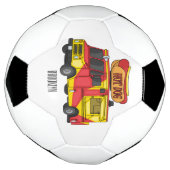 Afbeelding van hotdog-cartoon voetbal (Gedraaid)