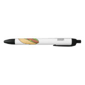 Afbeelding van hotdog cartoon zwarte inkt pen (Bodem)