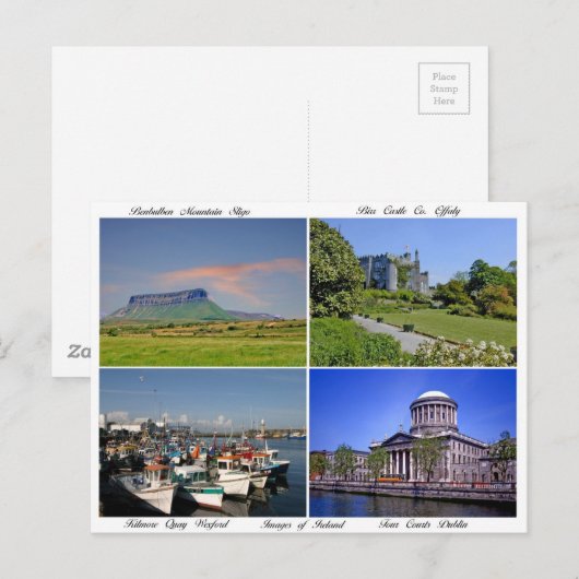 Afbeelding van Ierland Briefkaart (Voorkant / Achterkant)