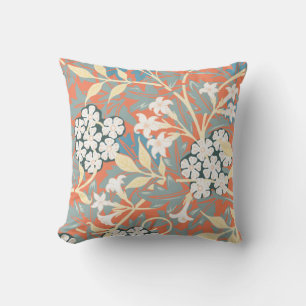  afbeelding van Jasmijnblauw/beige Kussen