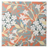 afbeelding van Jasmijnblauw/beige Tegeltje (Voorkant)