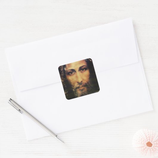 Afbeelding van Jezus Christus Sticker (Envelop)