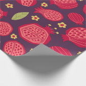  afbeelding van juicy pomegranaten met le cadeaupapier (Hoek)