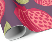  afbeelding van juicy pomegranaten met le cadeaupapier (Rol Hoek)