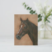 afbeelding van kastanjebruin briefkaart (Staand voorkant)