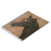 afbeelding van kastanjebruin  notitieboek (Linkerzijde)