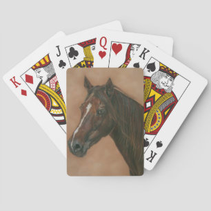 afbeelding van kastanjebruin  pokerkaarten
