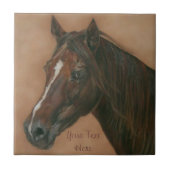 afbeelding van kastanjebruin tegeltje (Voorkant)