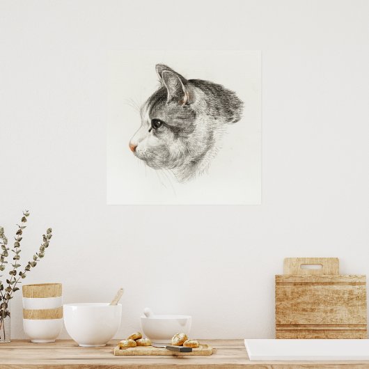  afbeelding van katten poster (Keuken)