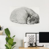 afbeelding van katten poster (Thuiskantoor)