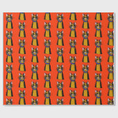 Afbeelding van kattenknippapier cadeaupapier (Vlak)