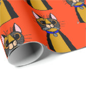 Afbeelding van kattenknippapier cadeaupapier (Rol Hoek)