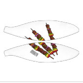 Afbeelding van Kebab of kabob-cartoon Basketbal (Panelen)