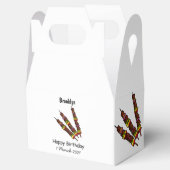 Afbeelding van Kebab of kabob-cartoon Bedankdoosjes (Geopend)