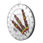 Afbeelding van Kebab of kabob-cartoon Dartbord (Voorkant Rechts)