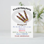 Afbeelding van Kebab of kabob-cartoon Kaart (Staand voorkant)