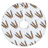 Afbeelding van Kebab of kabob-cartoon Kerstboom Rok (Voorkant)