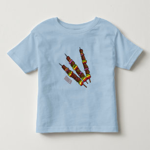 Afbeelding van Kebab of kabob-cartoon Kinder Shirts