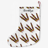 Afbeelding van Kebab of kabob-cartoon Kleine Kerstsok (Achterkant)