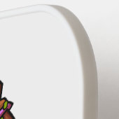 Afbeelding van Kebab of kabob-cartoon Pickleball Paddle (Links Detail)