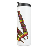 Afbeelding van Kebab of kabob-cartoon Thermosbeker (Geroteerd rechts)