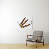 Afbeelding van Kebab of kabob-cartoon Wandkleed (In Situ (horizontaal))