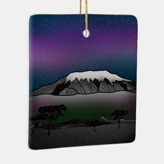 Afbeelding van Kilimanjaro Keramisch Ornament (Rechts)