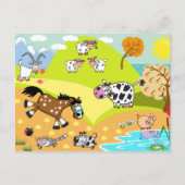 afbeelding van kinderen briefkaart (Voorkant)