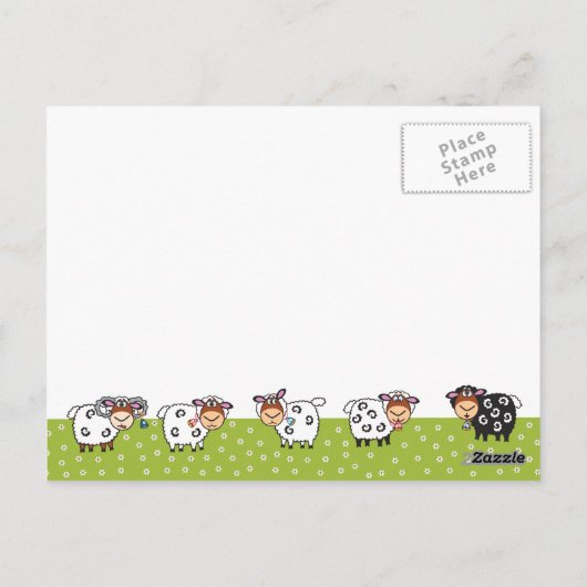 afbeelding van kinderen briefkaart (Achterkant)