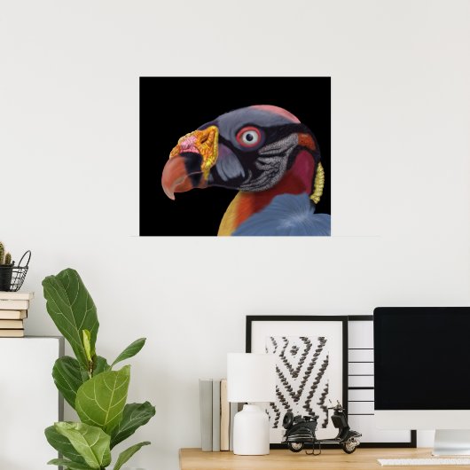 Afbeelding van King Vulture Poster (Thuiskantoor)