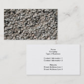 Afbeelding van kleine stenen. visitekaartje (Voorkant / Achterkant)