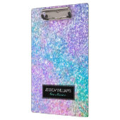 Afbeelding van kleurrijk glitter klembord (Links)