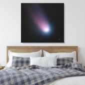 Afbeelding van komeet C/2001 Q4 (NEAT) Canvas Afdruk (Insitu (Slaapkamer))