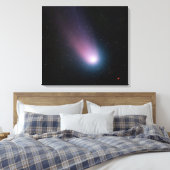 Afbeelding van komeet C/2001 Q4 (NEAT) Canvas Afdruk (Insitu (Slaapkamer))
