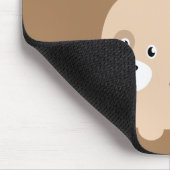 Afbeelding van konijnenhoes muismat (Hoek)