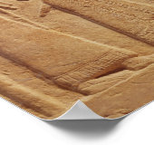 Afbeelding van koning Shalmaneser III Poster (Hoek)