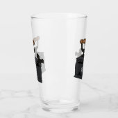 Afbeelding van koolijzerhoudende cartoon glas (Links)
