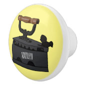 Afbeelding van koolijzerhoudende cartoon keramische knop (Rechts)