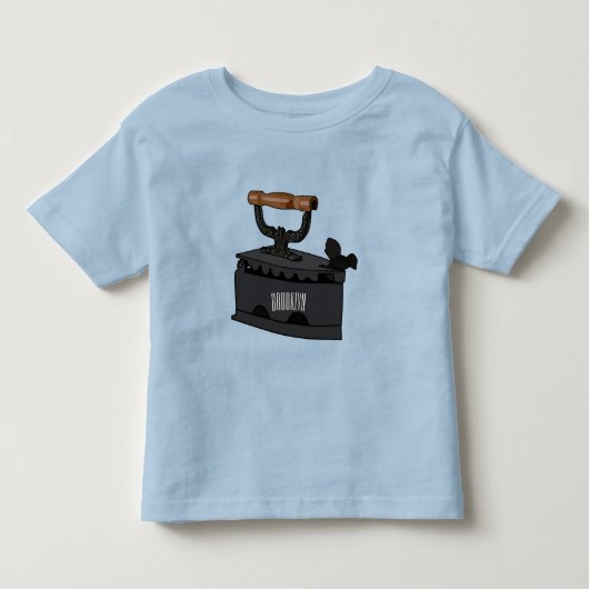 Afbeelding van koolijzerhoudende cartoon kinder shirts (Voorkant)
