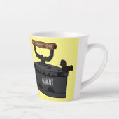 Afbeelding van koolijzerhoudende cartoon latte mok (Rechts)