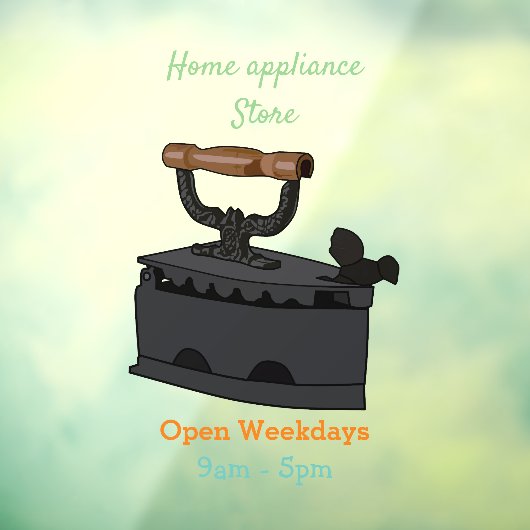 Afbeelding van koolijzerhoudende cartoon raamsticker (Vel 3)