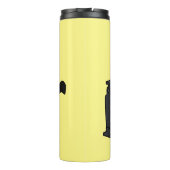 Afbeelding van koolijzerhoudende cartoon thermosbeker (Achterkant)