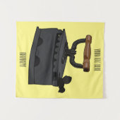 Afbeelding van koolijzerhoudende cartoon wandkleed (Voorkant (horizontaal))