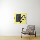 Afbeelding van koolijzerhoudende cartoon wandkleed (In Situ (horizontaal))