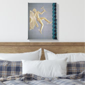 Afbeelding van kwik canvas afdruk (Insitu (Slaapkamer))