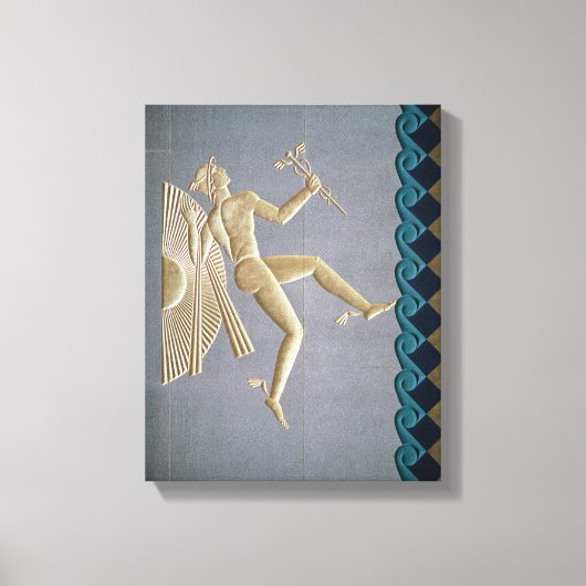 Afbeelding van kwik canvas afdruk (Voorkant)