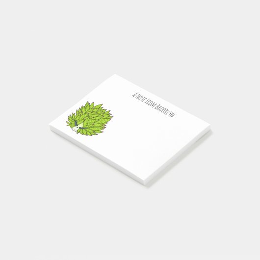 Afbeelding van lebige cartoon post-it® notes (Schuin)